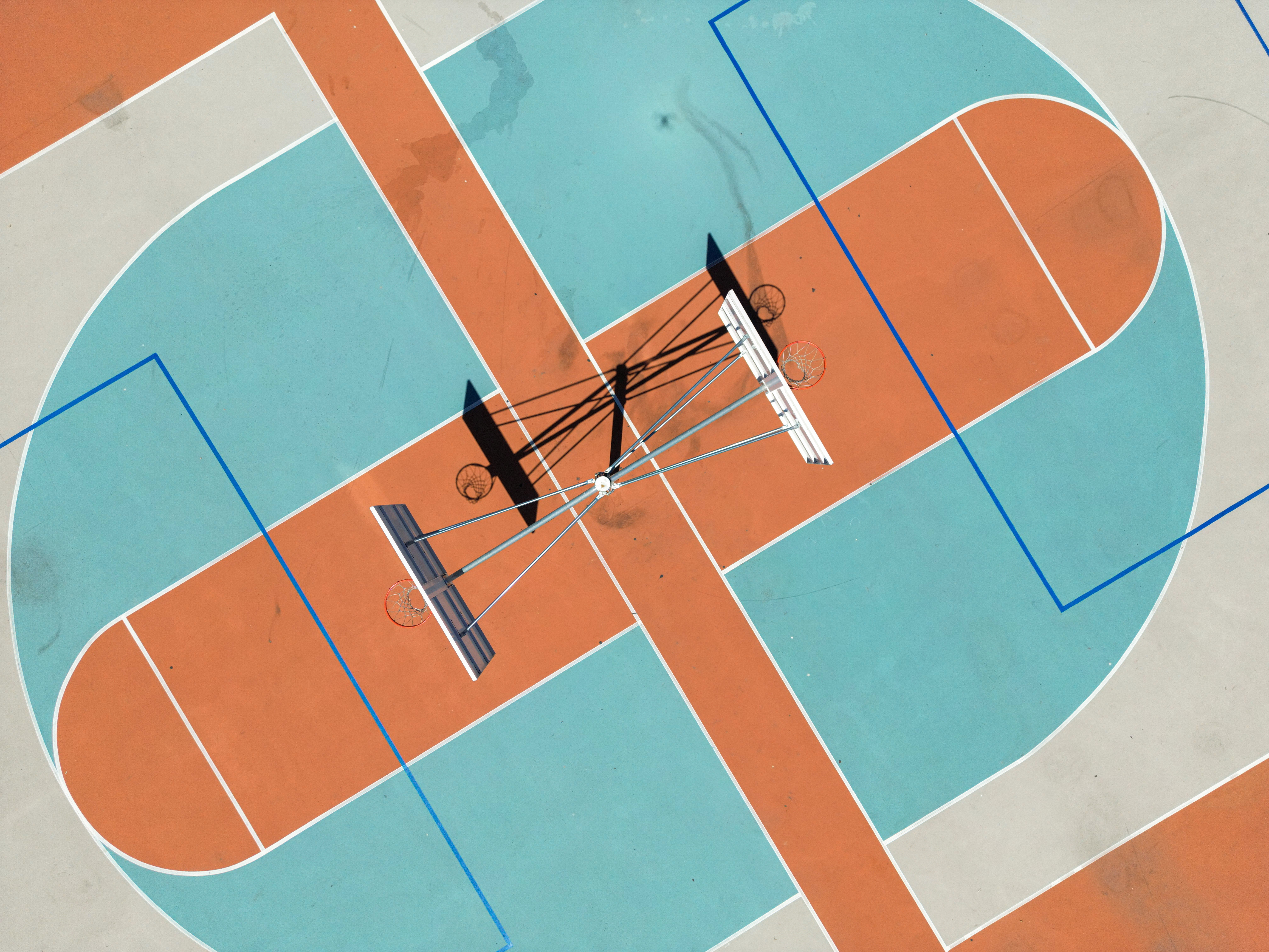Assortments of Backyard Basketball Court Tiles